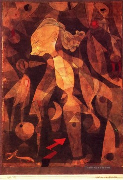 Ein junges Frauenabenteuer Paul Klee Ölgemälde